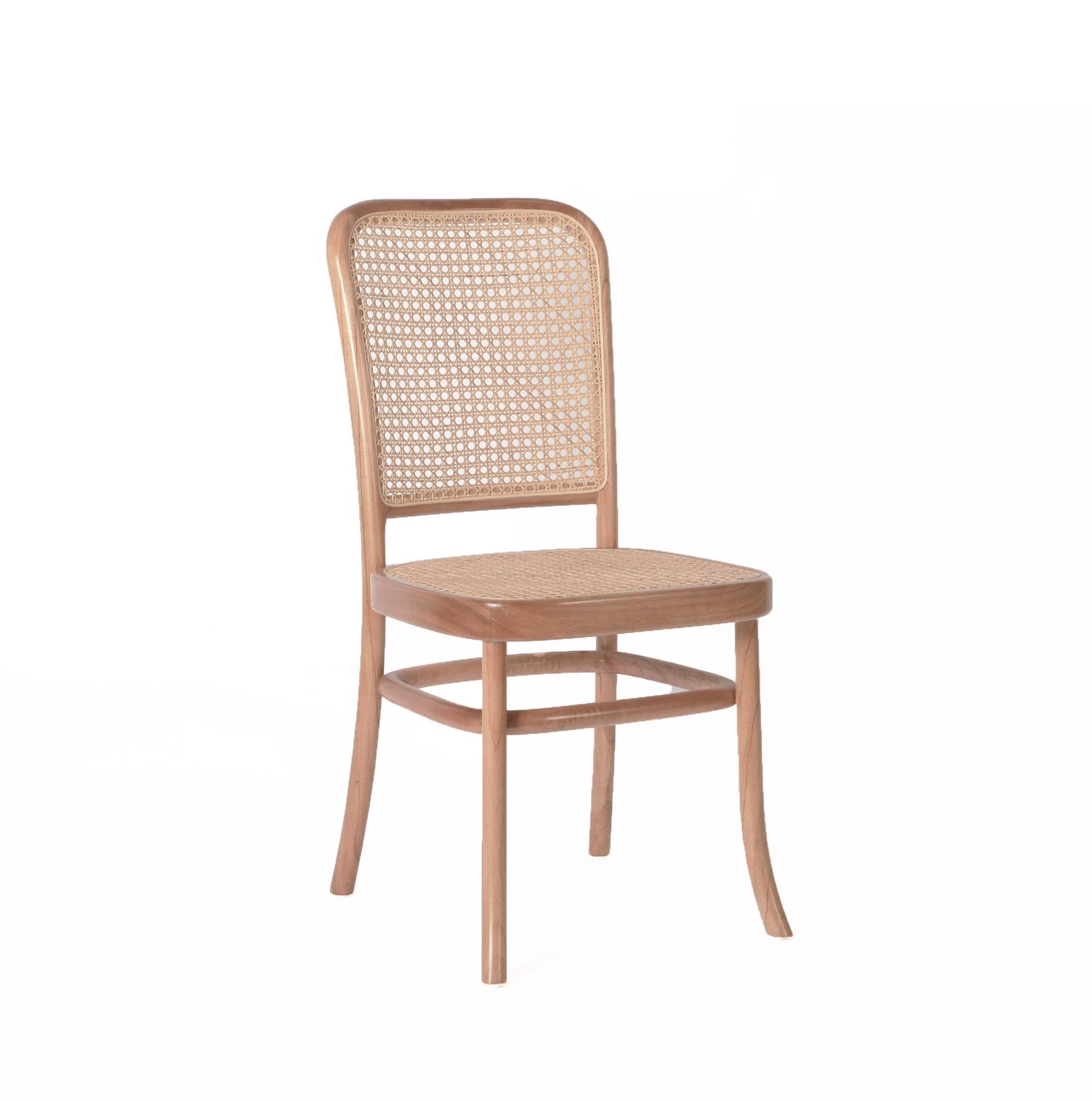 Danish Teak Rattan Dining Chair - Javell Furniture