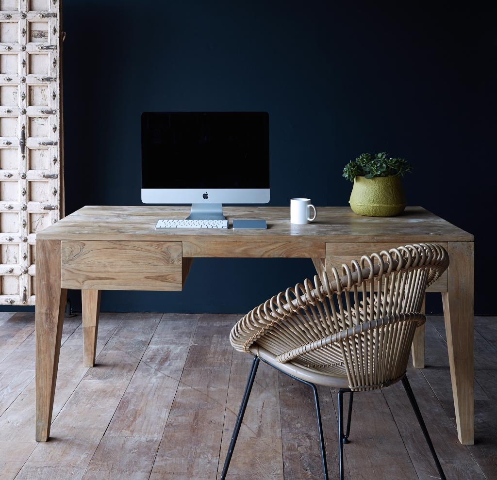 Teak Writing Desk Office Furniture Supplier Jepara Indonesia