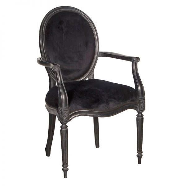 French Dining Chair with arm