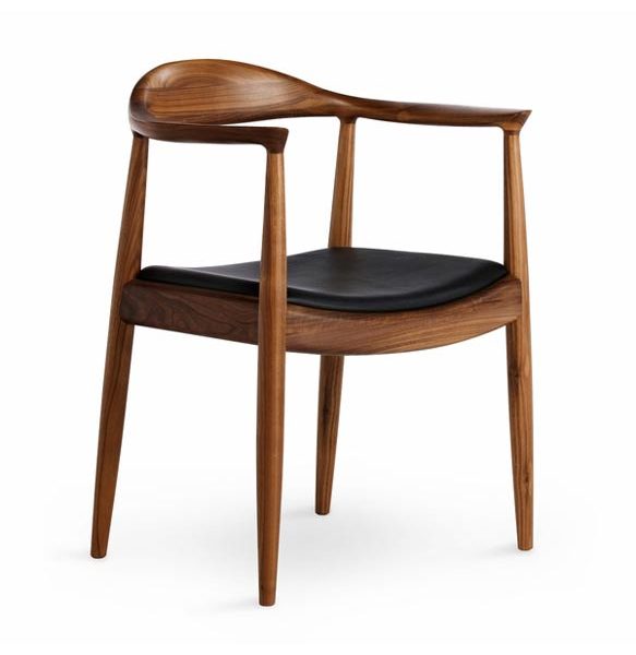 teak designer chair